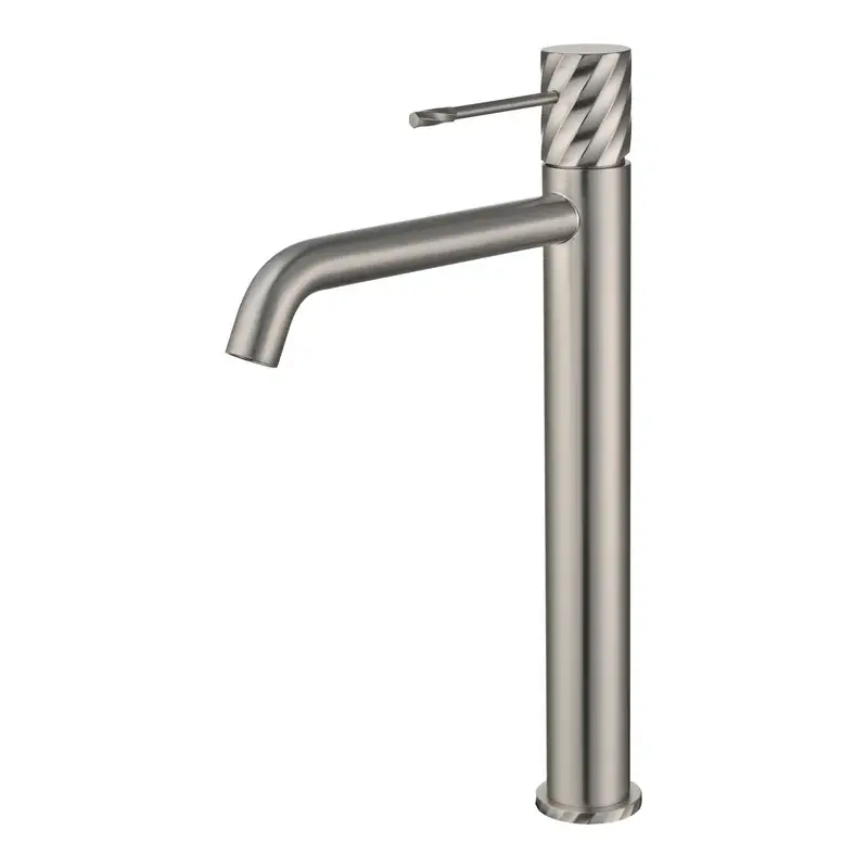 Monomando lavabo alto Bless níquel cepillado Imex