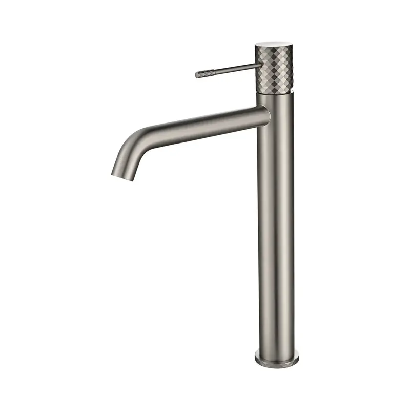Monomando lavabo alto Genova níquel cepillado Imex