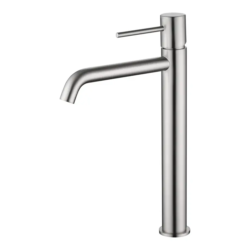 Monomando lavabo alto Monza níquel cepillado Imex
