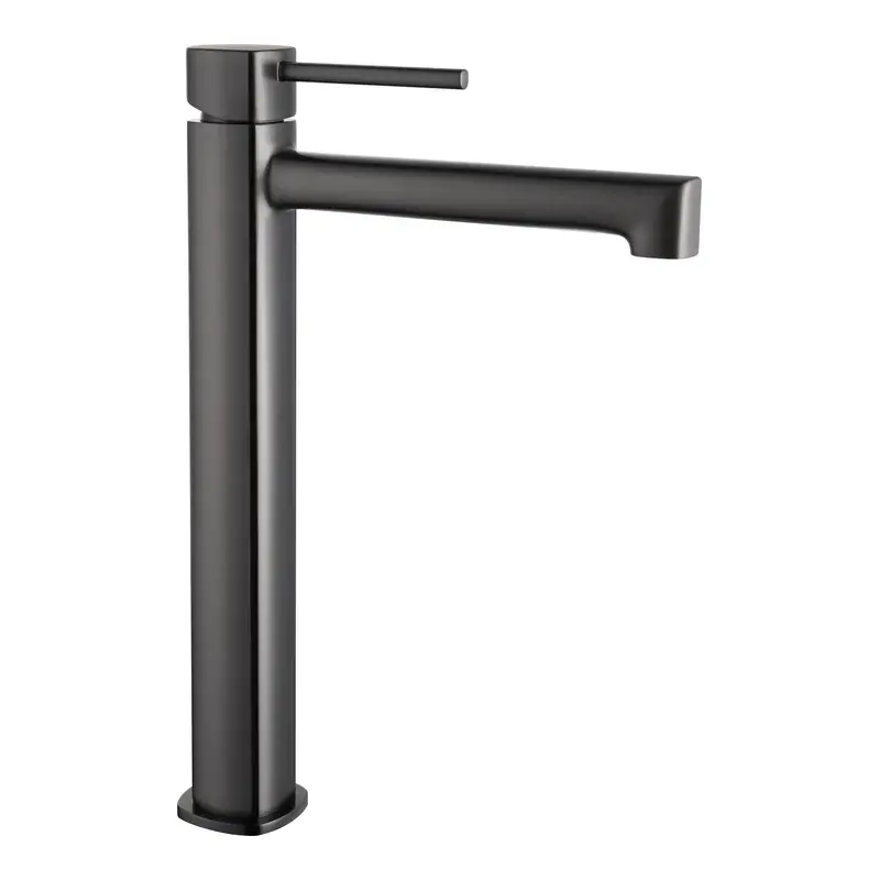 Monomando lavabo alto Toscana black gun metal Imex
