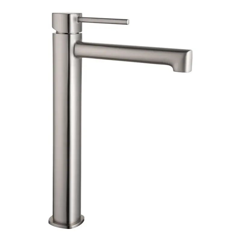 Monomando lavabo alto Toscana níquel cepillado Imex
