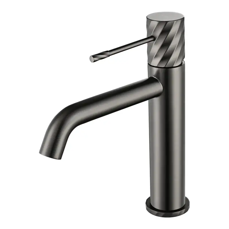 Monomando lavabo Bless black gun metal Imex