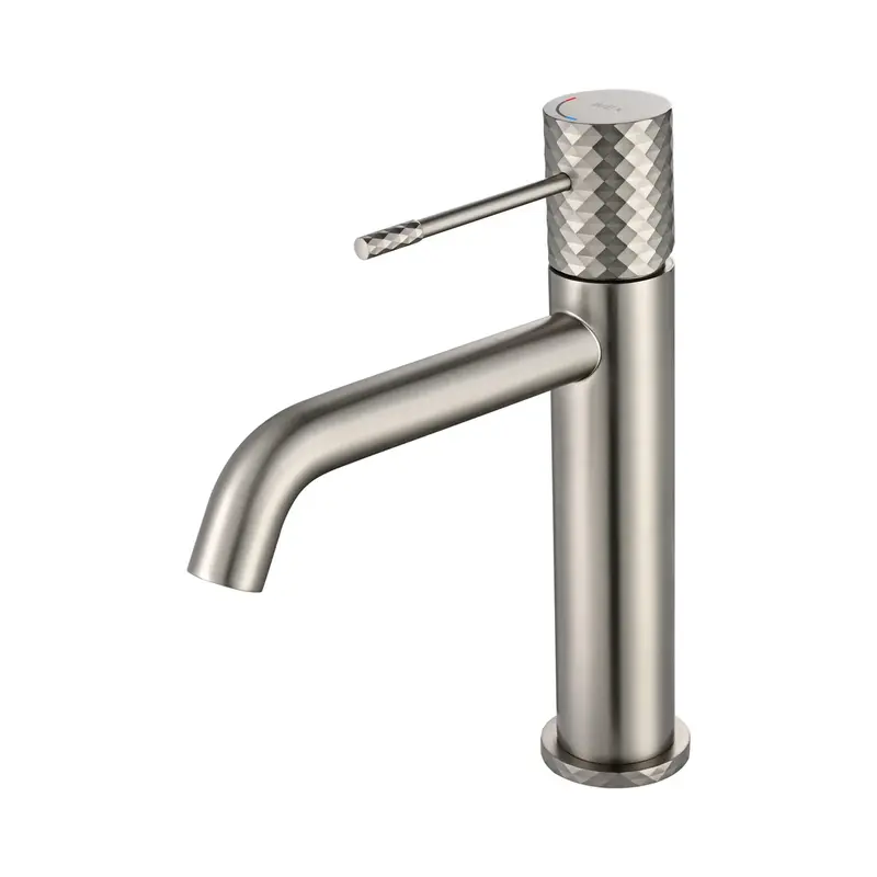 Monomando lavabo Genova níquel cepillado Imex