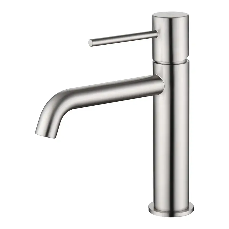 Monomando lavabo Monza níquel cepillado Imex