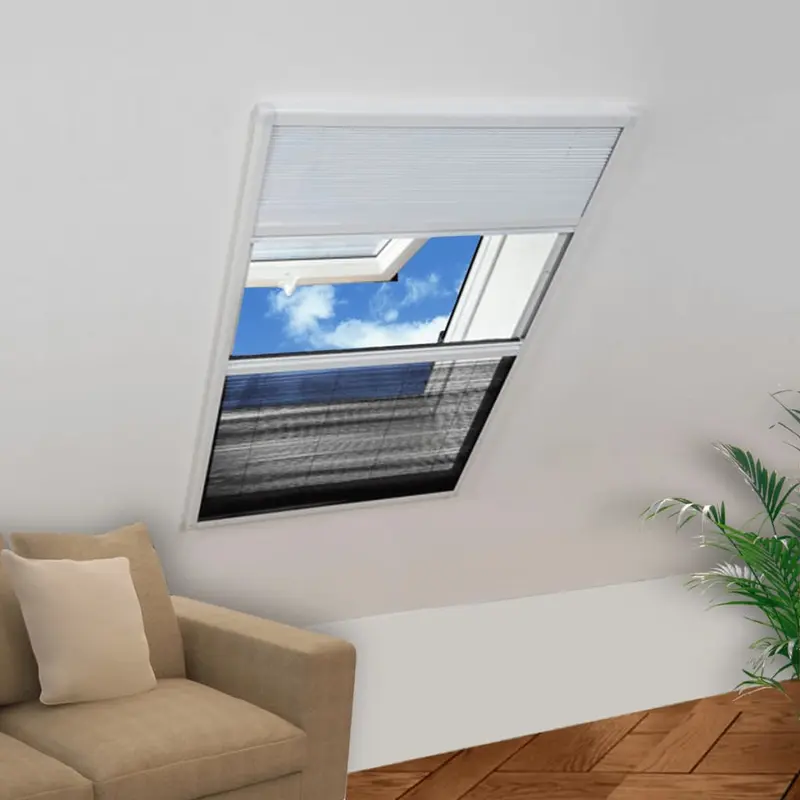 Mosquitera Para Ventana Marco De Aluminio 160 x 80 cm