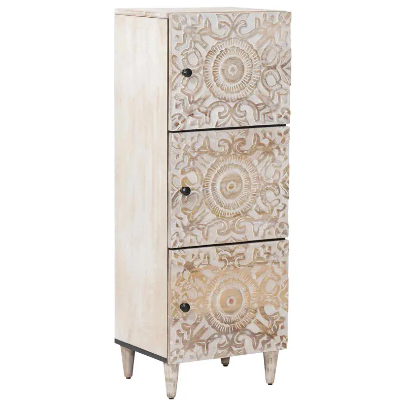 Mueble Alto 40 x 33,5 x 110 cm Madera de mango maciza