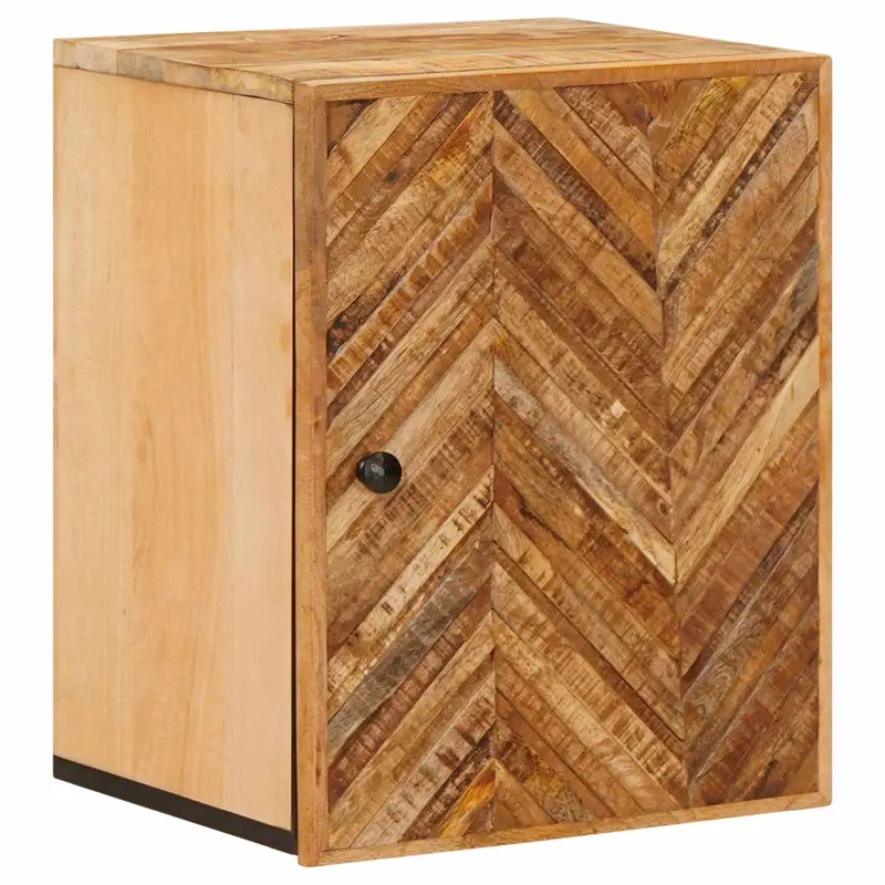 Mueble colgante Marrón 38 x 33,5 x 48 cm Madera de mango maciza