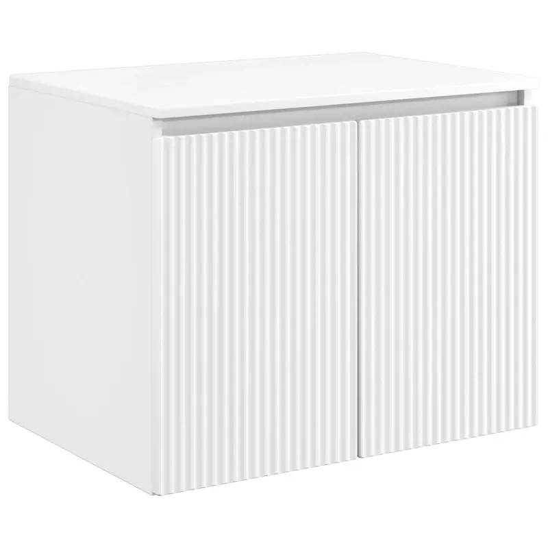 Mueble de baño montado en la pared Blanco 62,5 x 44,5 x 50 cm