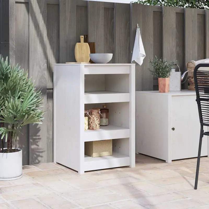 Mueble de Cocina MEPPEL 55 x 55 x 92 cm Madera de pino macizo