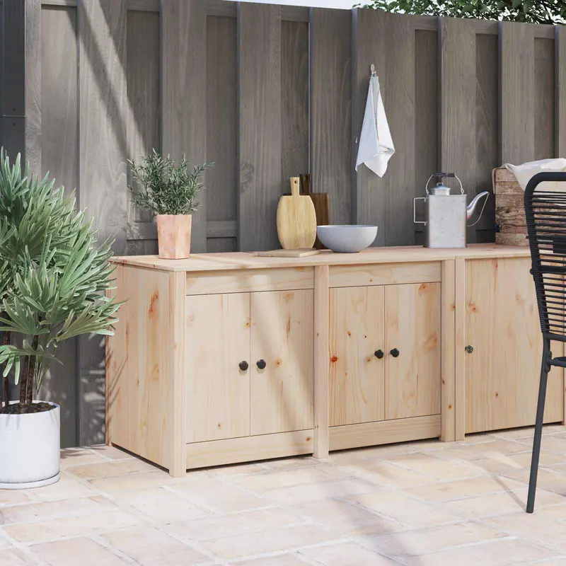 Mueble de Cocina MEPPEL Roble Marrón 106 x 55 x 64 cm