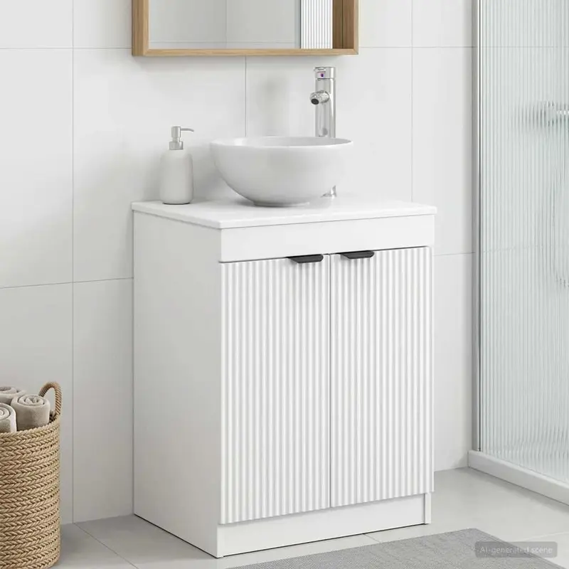 Mueble de Cuarto de Baño Blanco 54 x 41 x 70 cm