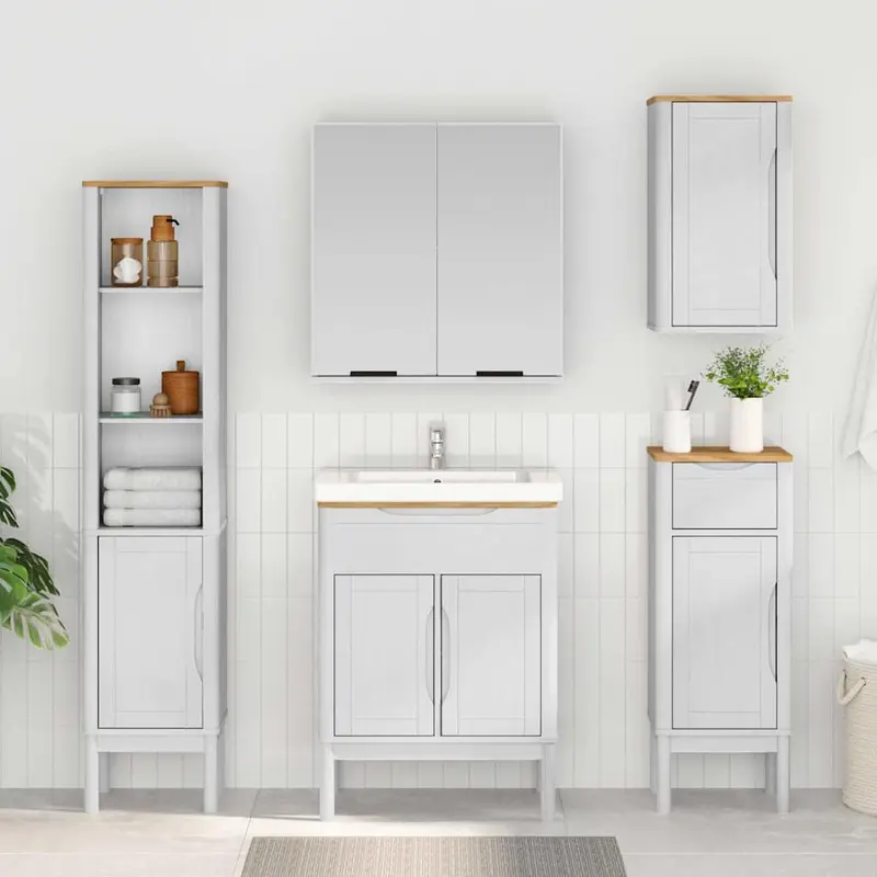 Mueble de Cuarto de Baño con cajón FLORO 35 x 30 x 90 cm