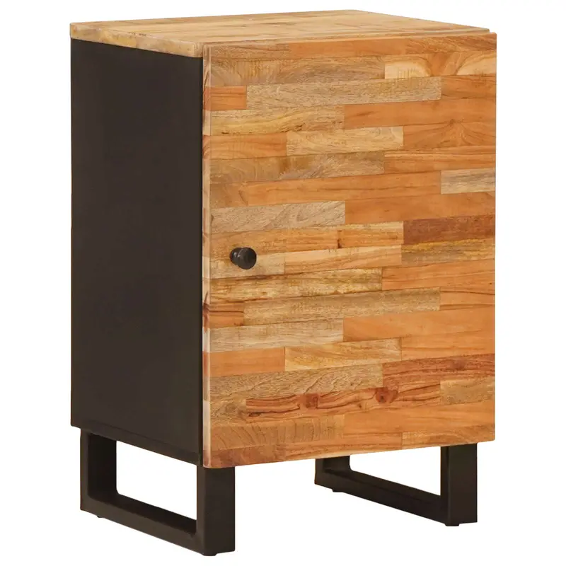 Mueble de Cuarto de Baño con puerta Natural 38 x 33 x 58 cm