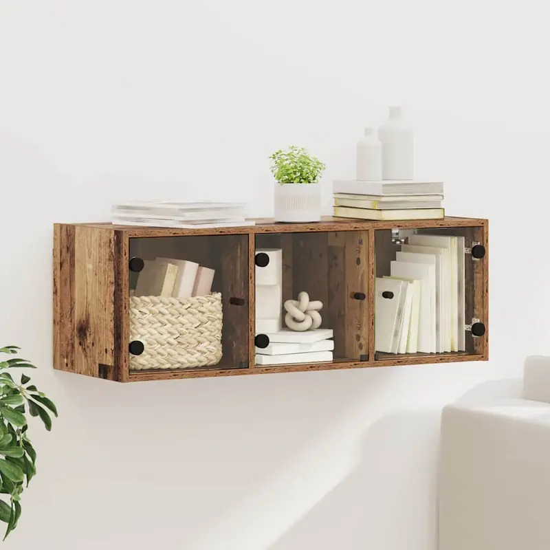 Mueble de pared Madera Vieja 102 x 37 x 35 cm