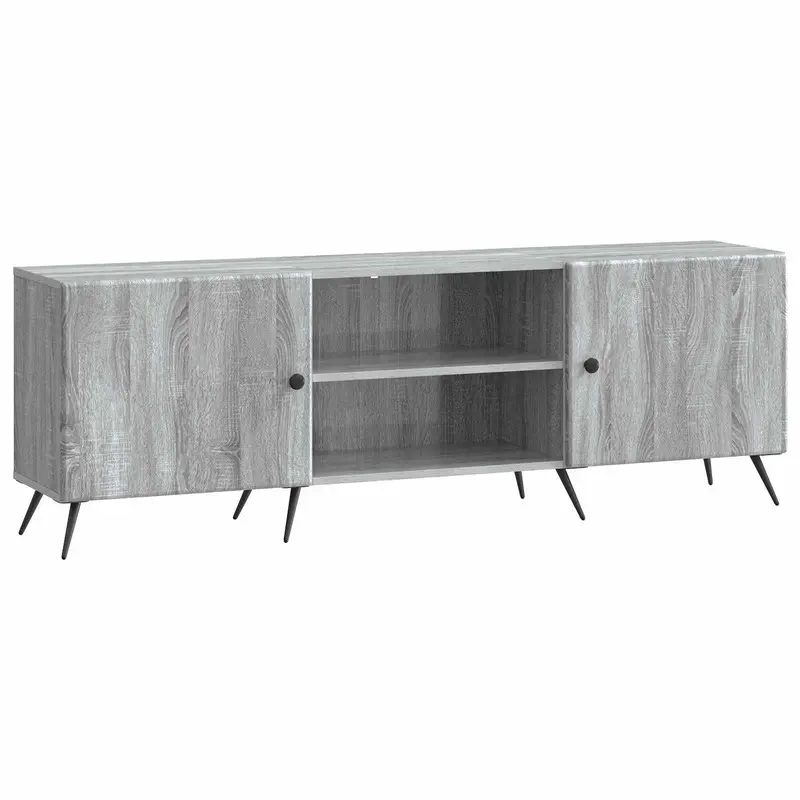 Mueble de TV 150 x 31 x 50 cm Gris Sonoma Madera de Ingeniería