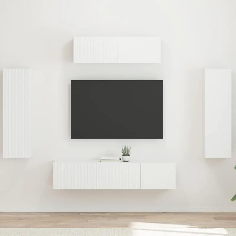 Mueble de TV 5 pcs
