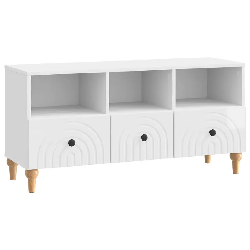 Mueble de TV Alto Brillo 102 x 34,5 x 50 cm