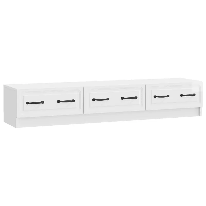 Mueble de TV Brillante 147 x 34,5 x 27 cm Madera de Ingeniería