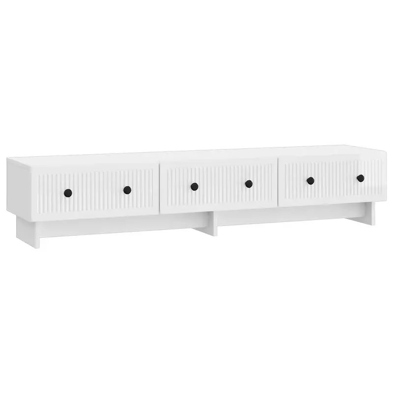 Mueble de TV Brillante 147 x 34,5 x 30 cm Madera de Ingeniería