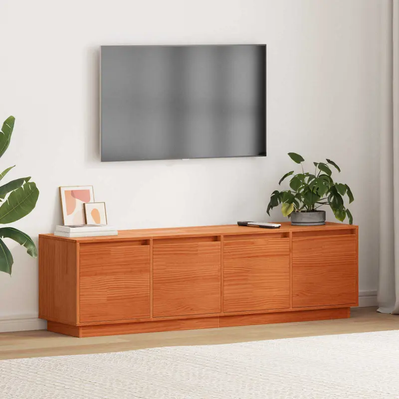 Mueble de TV Marrón 156 x 37 x 45 cm Madera de ingeniería