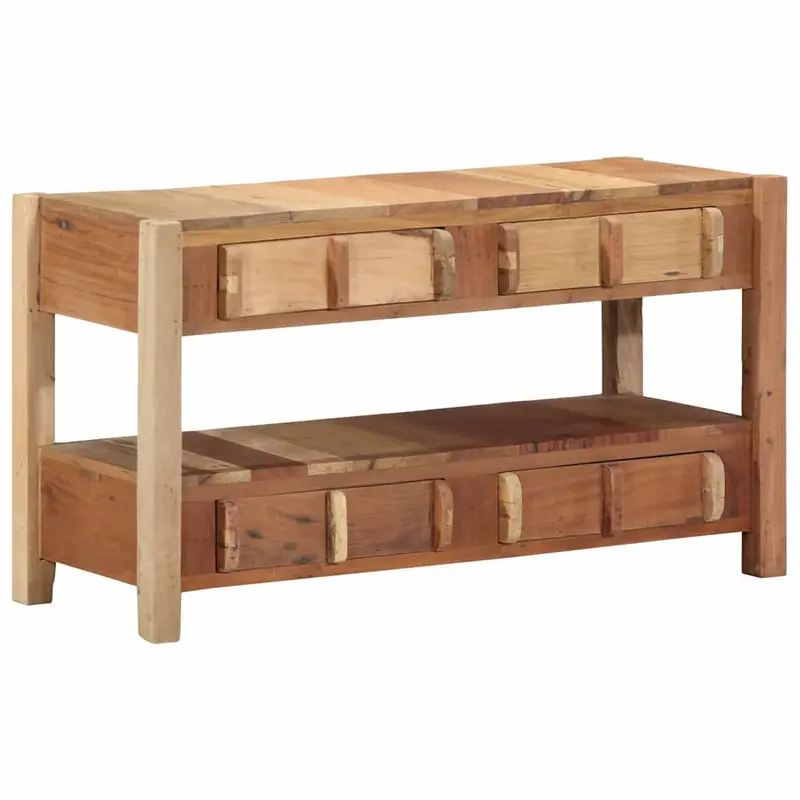 Mueble de TV Marrón 83 x 33 x 46 cm Madera sólida recuperada