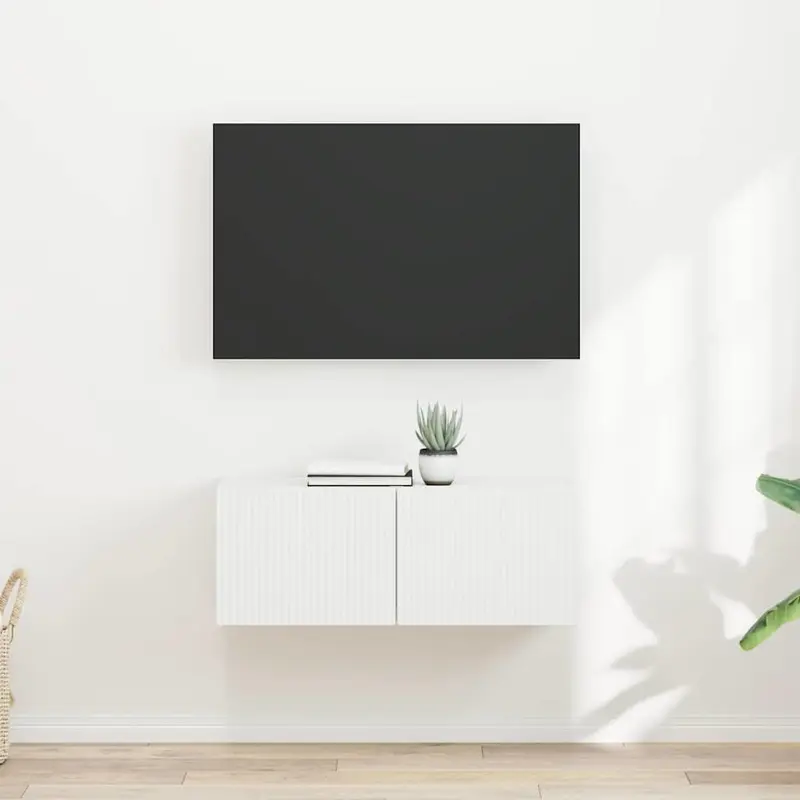 Mueble de TV Montado en la Pared 2 pcs 39 x 31 x 29,5 cm