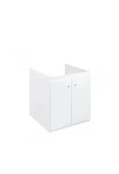 Mueble para Lavadero Blink Unisan - Tablero Aglomerado y Melamina Blanco