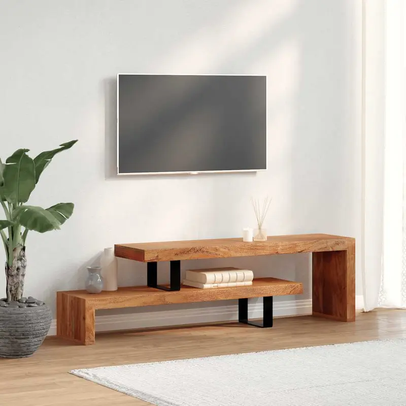 Mueble para TV de madera maciza de acacia