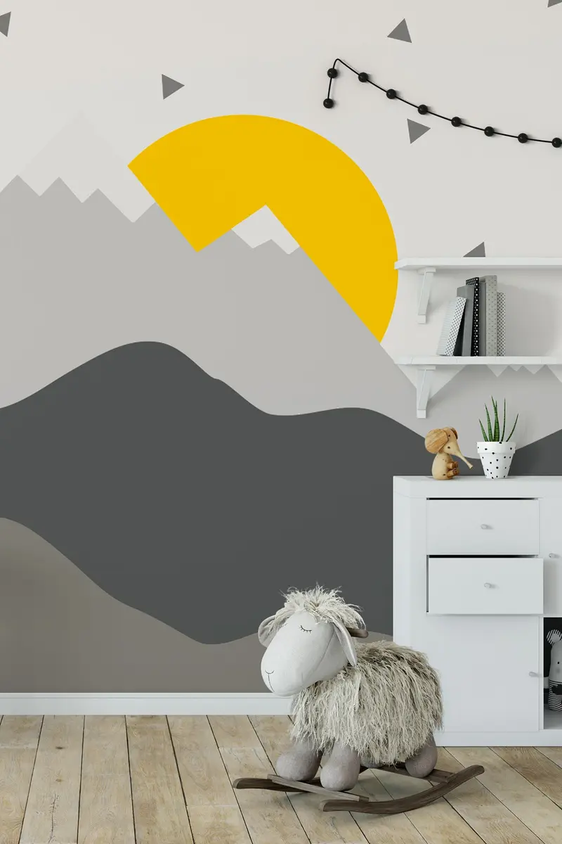 Mural Infantil papel pintado Sunshine