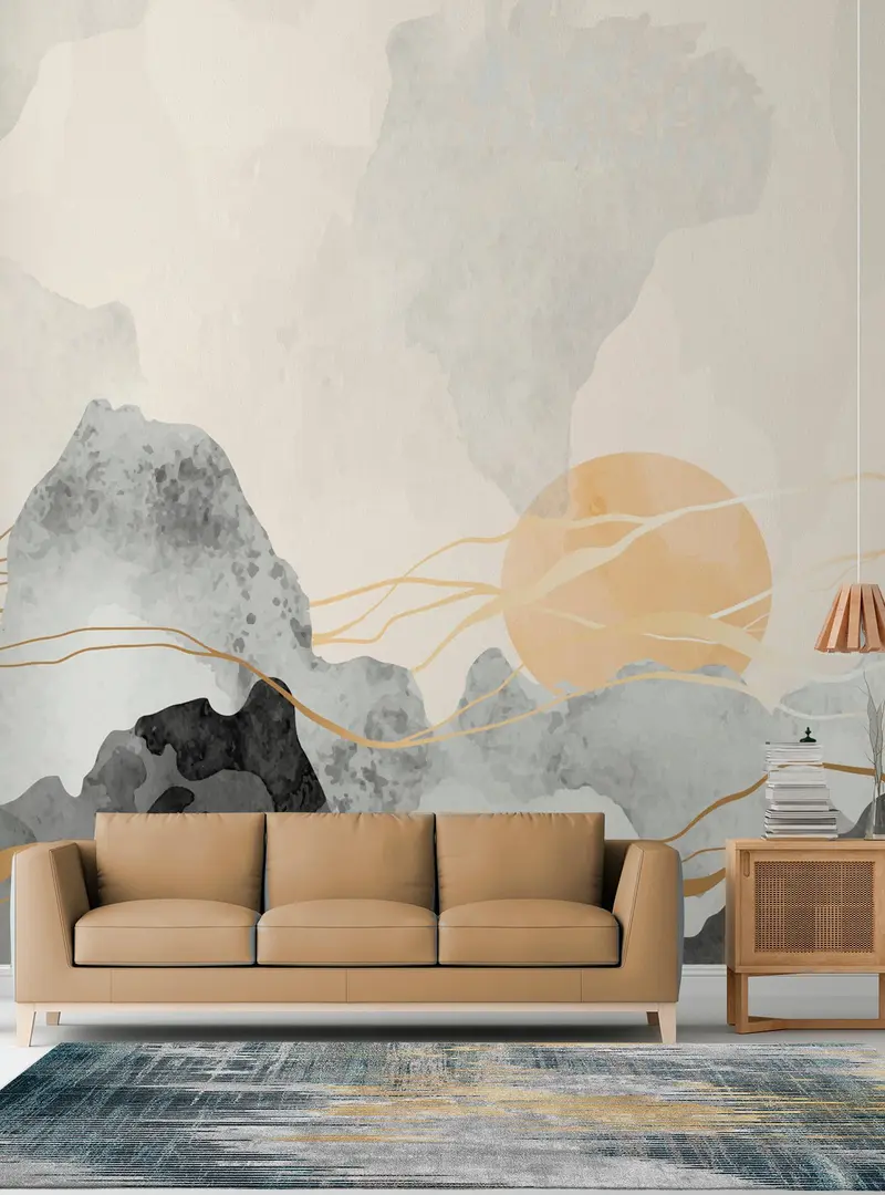 Mural papel pintado Rising