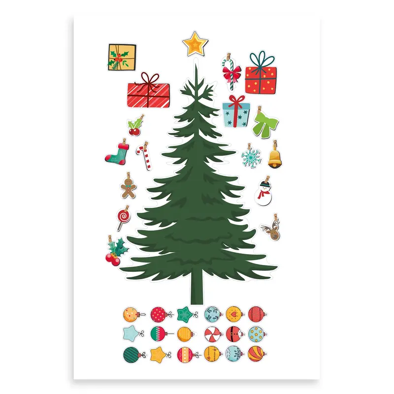 Mural vinilo adhesivo Arbol de Navidad