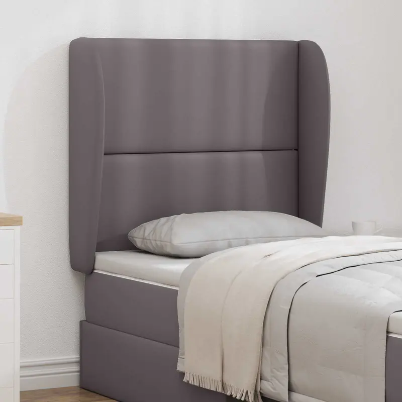 Oreja de cabecero Gris Tenue 80 x 23 x 6 cm PVC