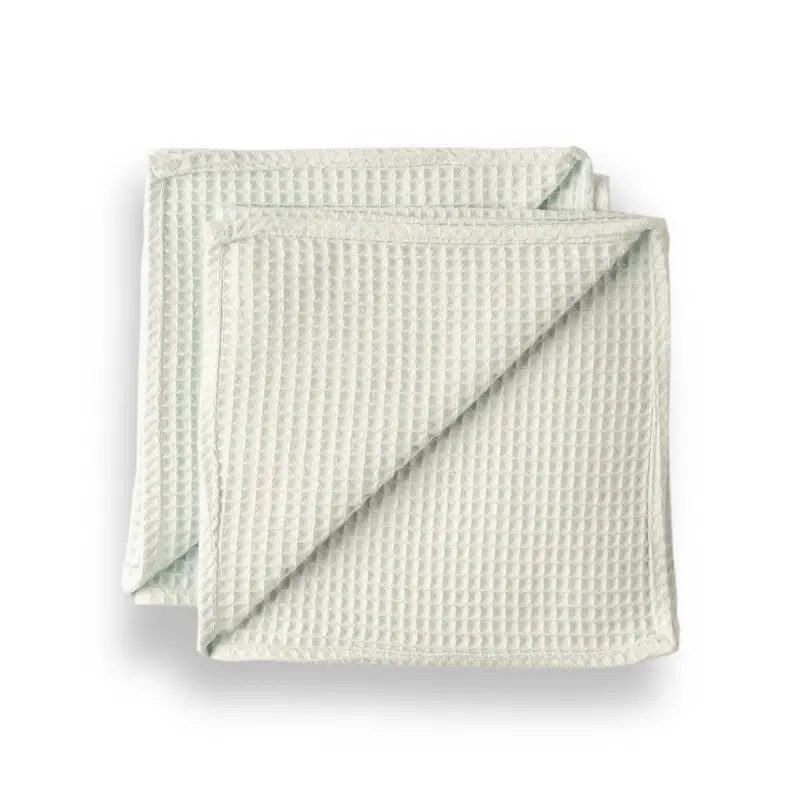 Pack 2 servilletas Waffle Mint 45x45 cm