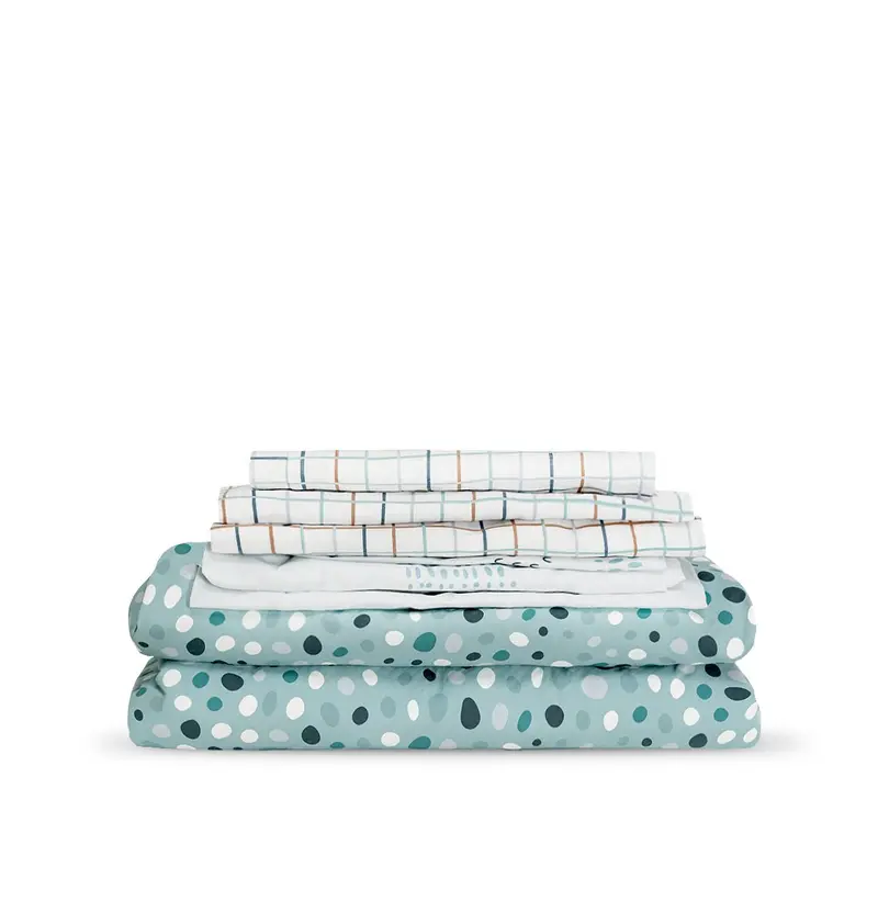 Pack Colcha Ajustable Infantil Pompas