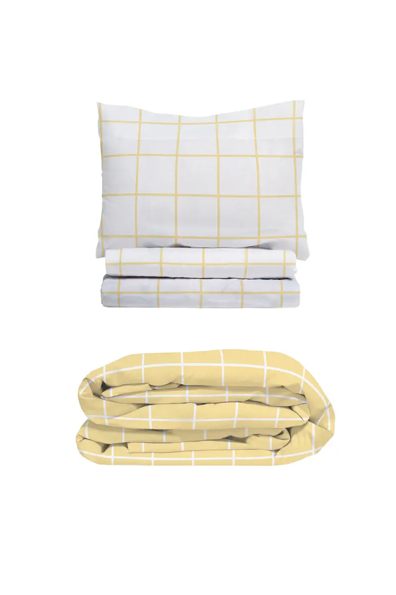 Pack Cuadro Amarillo (Funda Nórdica+Sábanas)