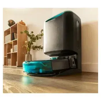 Pack de robot aspirador con láser conga 8090 ultra y base de autovaciado conga home 10000 de Cecotec