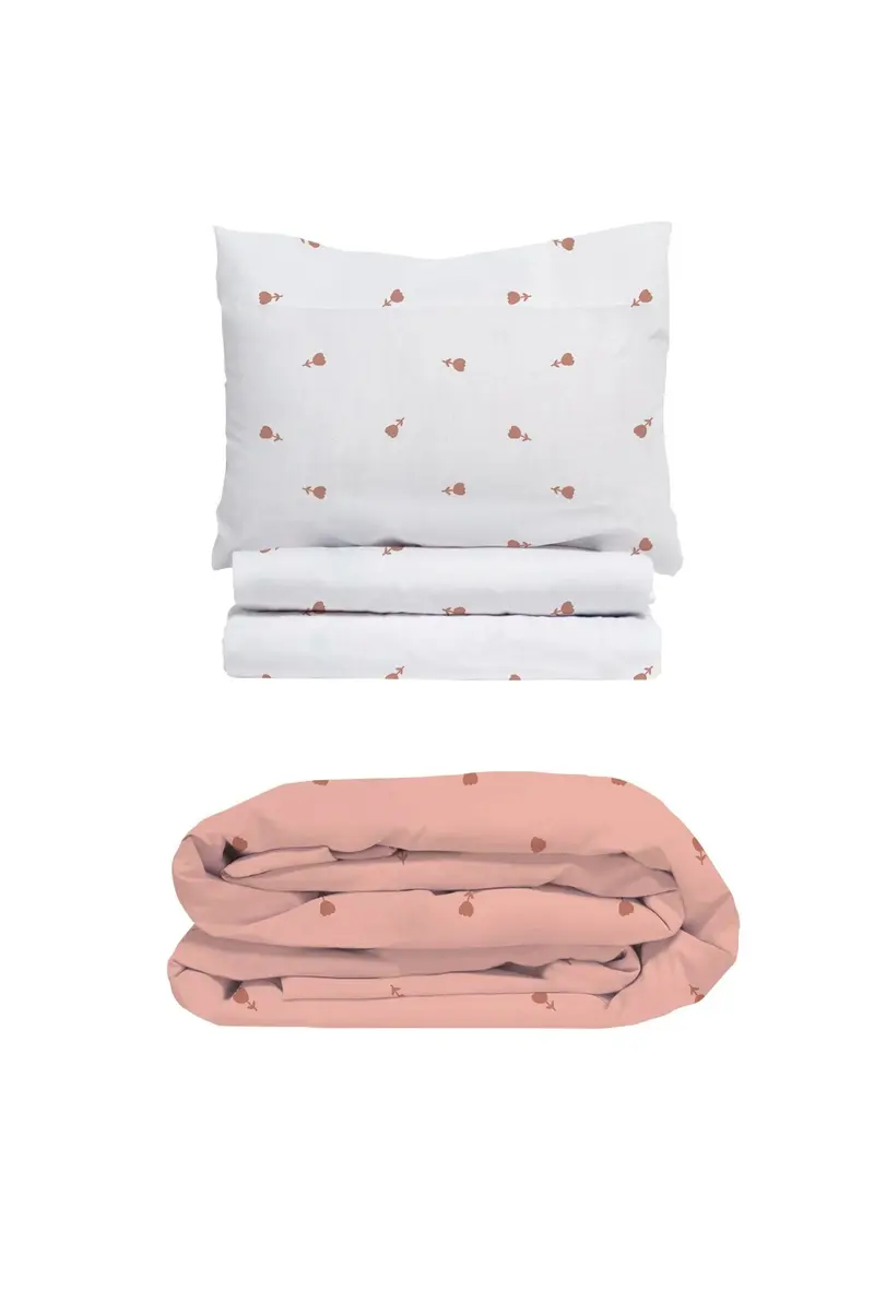 Pack Infantil Tulipán Rosa (Funda Nórdica+Sábanas)