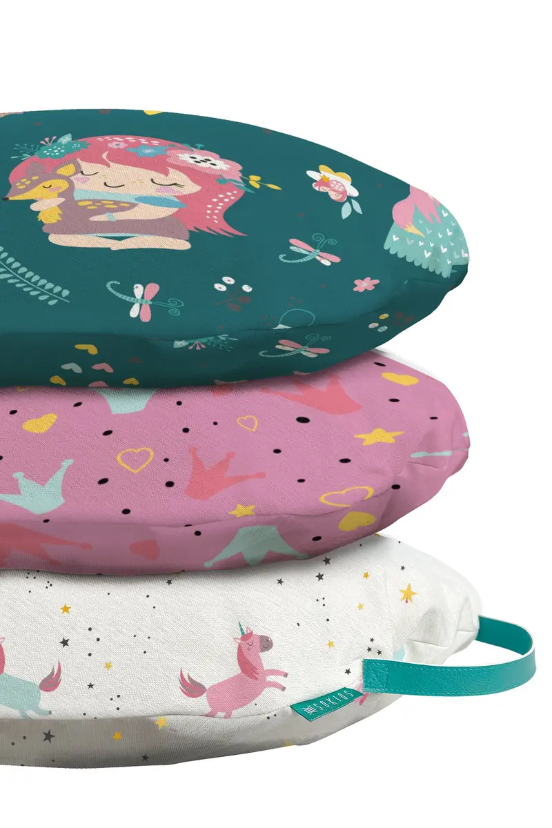 Pack Puffs de suelo Infantil Hadas