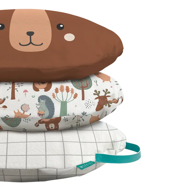 Pack Puffs de suelo Infantil Oso
