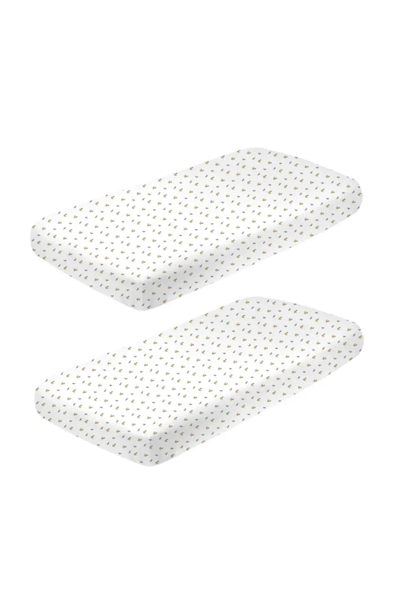 Pack Sábanas Bajeras Infantiles Flor Amarilla