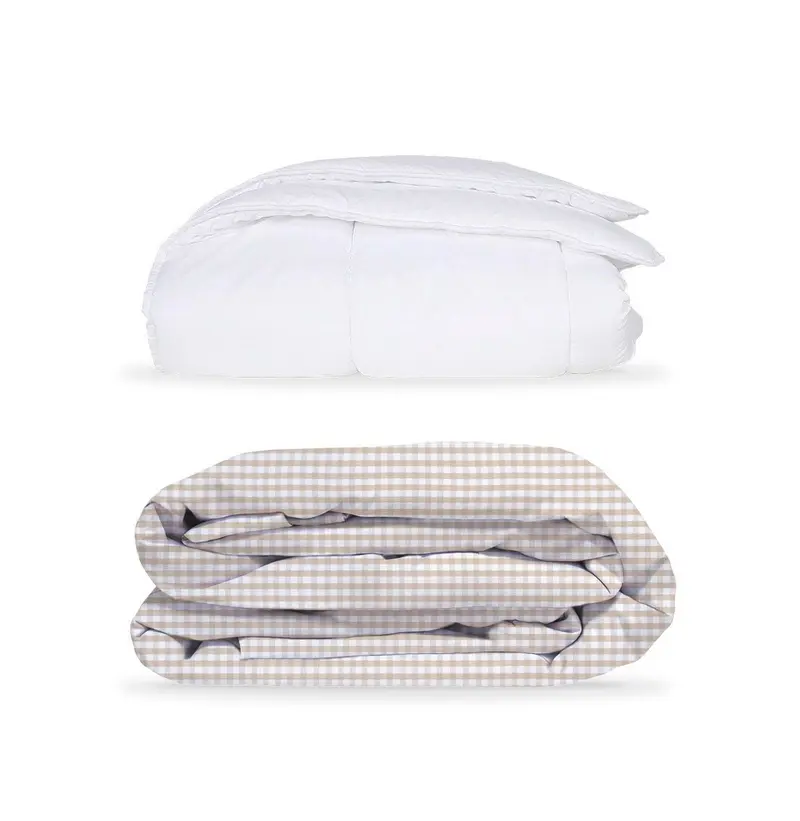 Pack Vichy Beige (Funda Nórdica+Relleno)