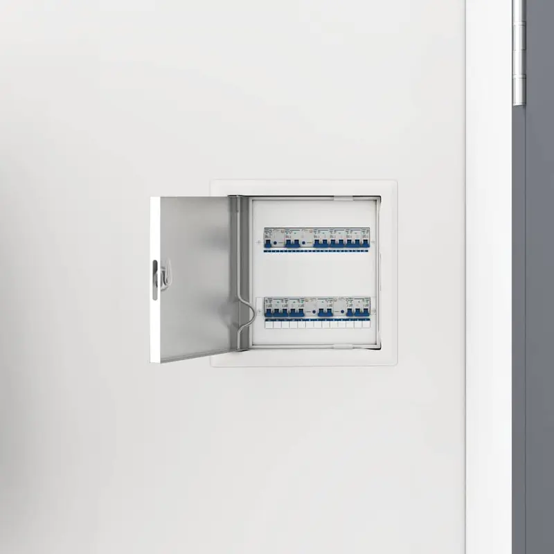 Panel de acceso 2 pcs 23 x 23 x 3 cm Acero