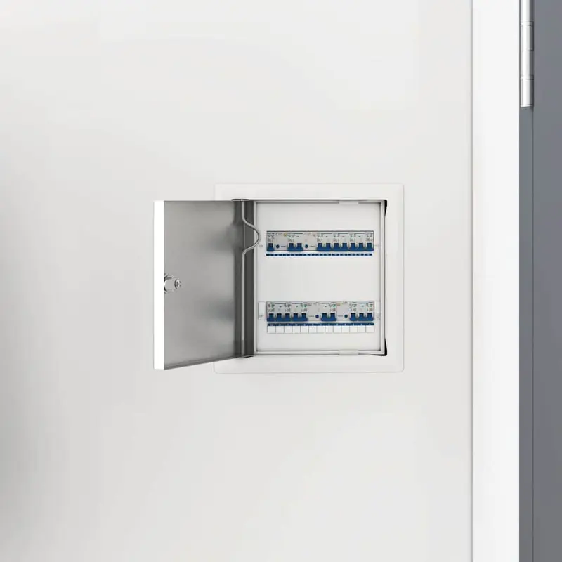 Panel de acceso 2 pcs 23 x 23 x 3 cm Acero