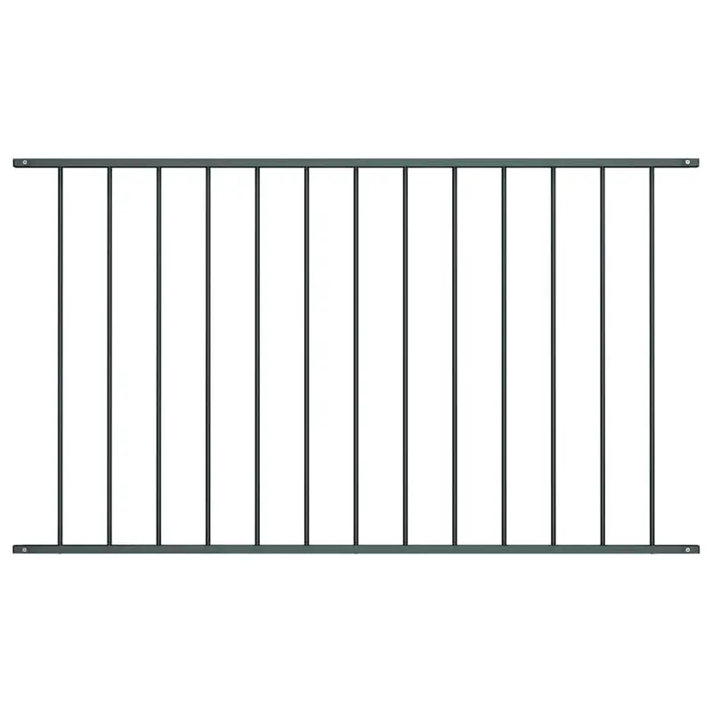 Panel de valla Woerden de acero con recubrimiento en polvo, 1,7 x 0,75 m, antracita