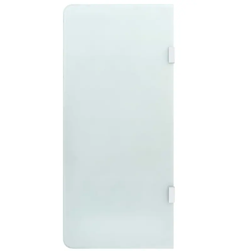 Panel privacidad de urinario de pared vidrio templado 90x40 cm