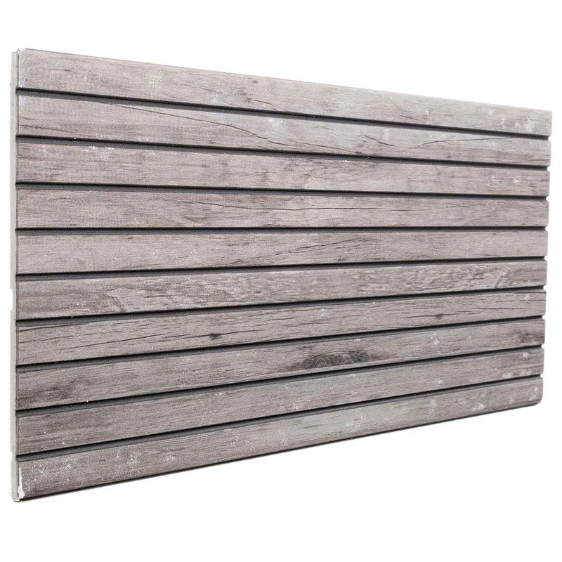 Paneles de pared 10 pcs Gris 100 x 50 cm Espuma EPS