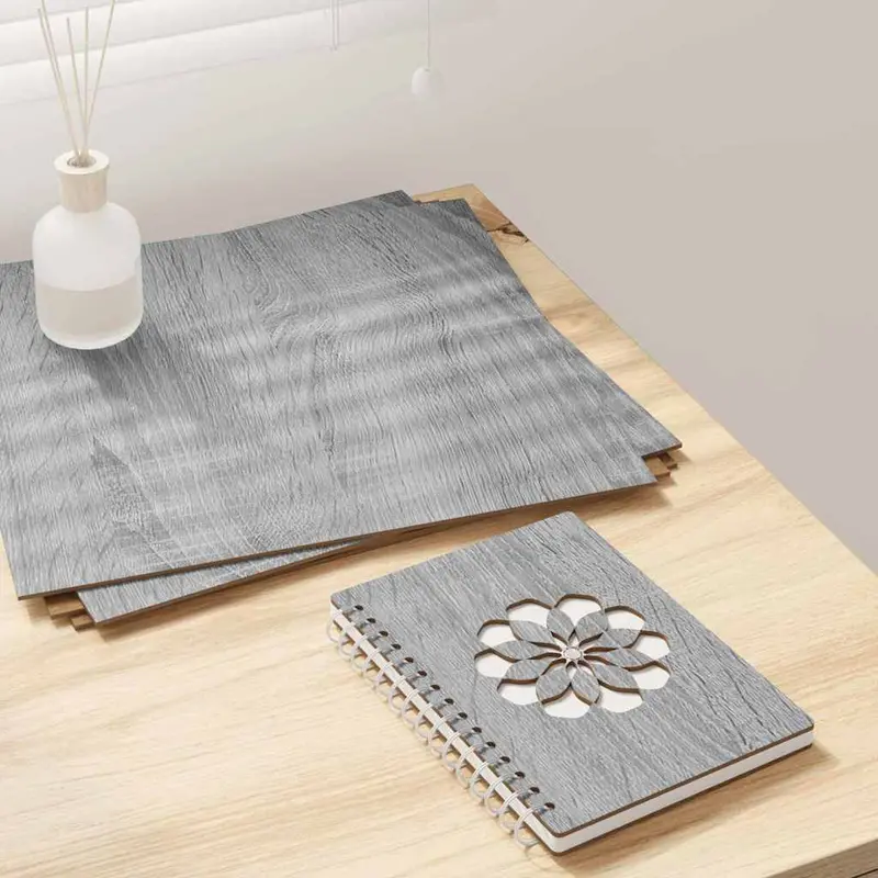 Paneles Decorativos 12 pcs Gris Sonoma 30 x 30 x 0.27 cm