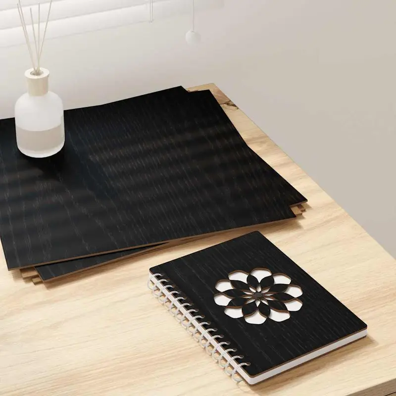 Paneles Decorativos 12 pcs Roble Negro 30 x 30 x 0.27 cm