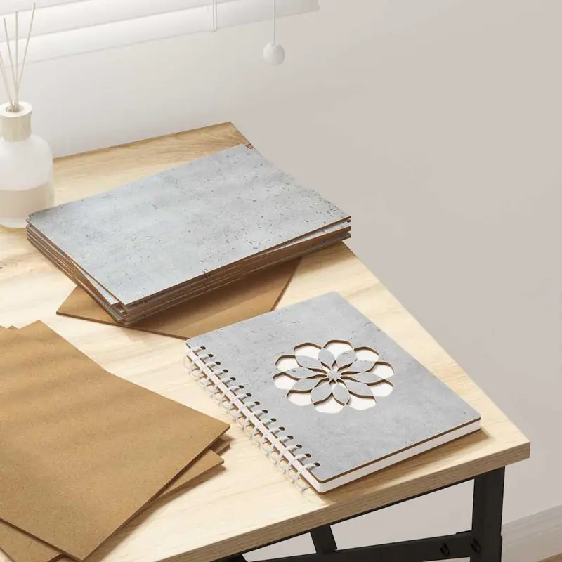 Paneles Decorativos 50 pcs Gris Concreto 21 x 30 x 0,27 cm