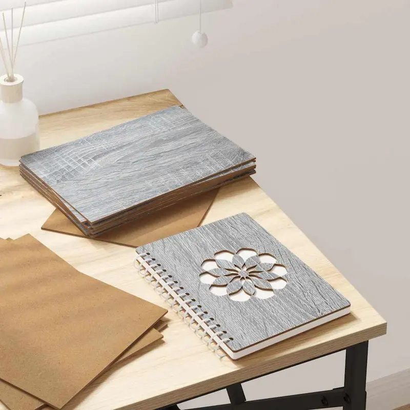 Paneles Decorativos 50 pcs Gris Sonoma 21 x 30 x 0,27 cm